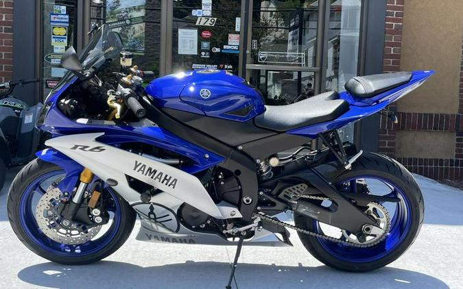 2016 Yamaha YZF-R6 Team Yamaha Blue/Matte Silver