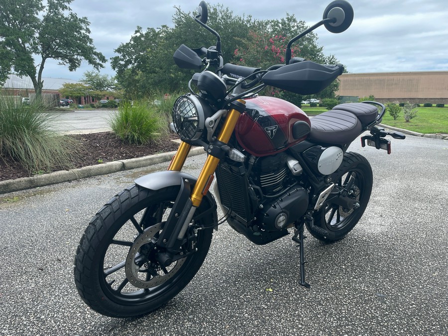 2024 Triumph Scrambler 400 X