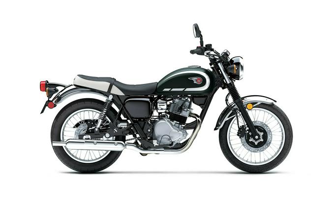 2026 Kawasaki W230 ABS CA Metallic Matte Dark Green