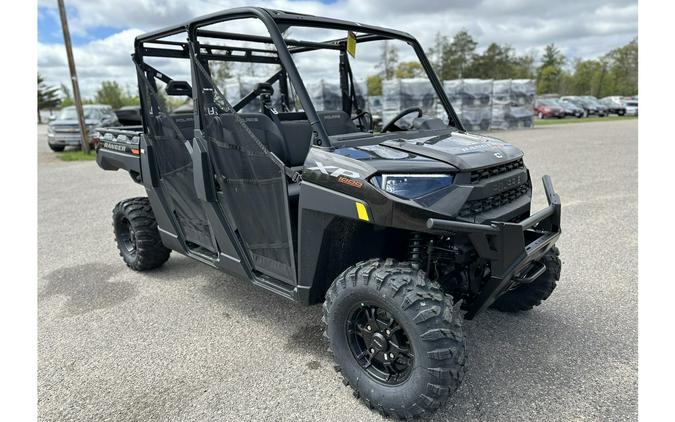 2024 Polaris Industries RANGER CREW XP 1000 PREMIUM - SUPER GRAPHITE W/ORANGE BURST