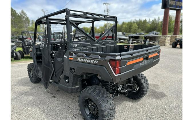 2024 Polaris Industries RANGER CREW XP 1000 PREMIUM - SUPER GRAPHITE W/ORANGE BURST