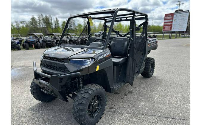 2024 Polaris Industries RANGER CREW XP 1000 PREMIUM - SUPER GRAPHITE W/ORANGE BURST