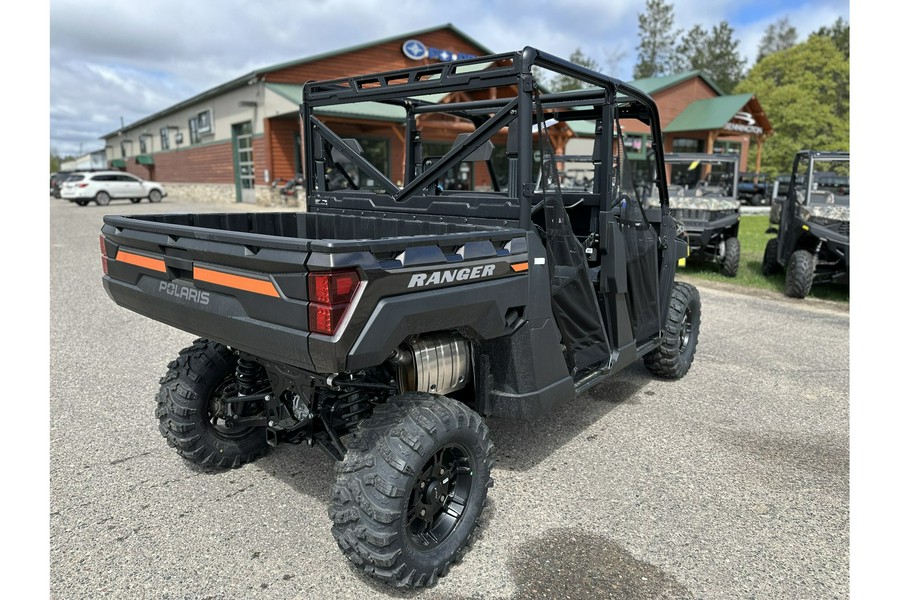 2024 Polaris Industries RANGER CREW XP 1000 PREMIUM - SUPER GRAPHITE W/ORANGE BURST