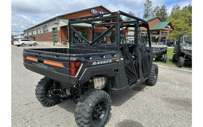 2024 Polaris Industries RANGER CREW XP 1000 PREMIUM - SUPER GRAPHITE W/ORANGE BURST