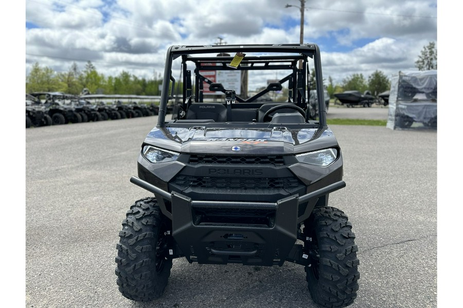 2024 Polaris Industries RANGER CREW XP 1000 PREMIUM - SUPER GRAPHITE W/ORANGE BURST