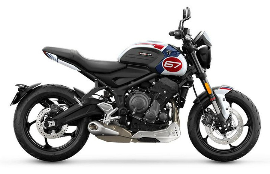 2025 Triumph Trident 660 Triple Tribute Edition