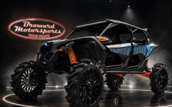 2026 Can-Am Maverick X3 Max RS Turbo RR Scandi Blue & Orange Crush