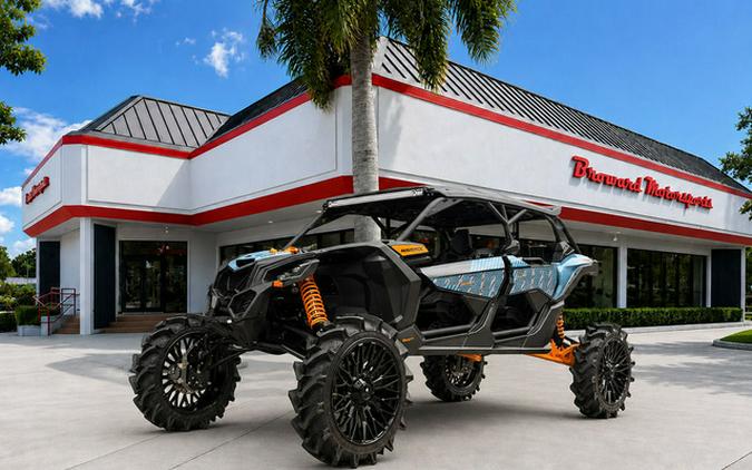 2026 Can-Am Maverick X3 Max RS Turbo RR Scandi Blue & Orange Crush