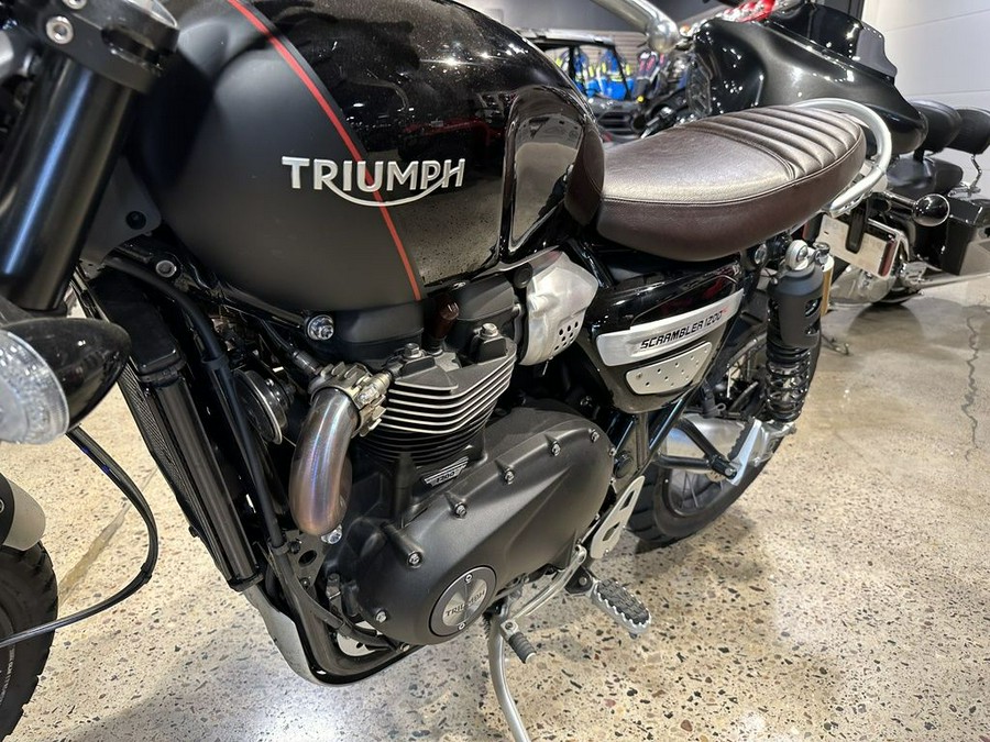 2019 Triumph Scrambler 1200 XC Jet Black