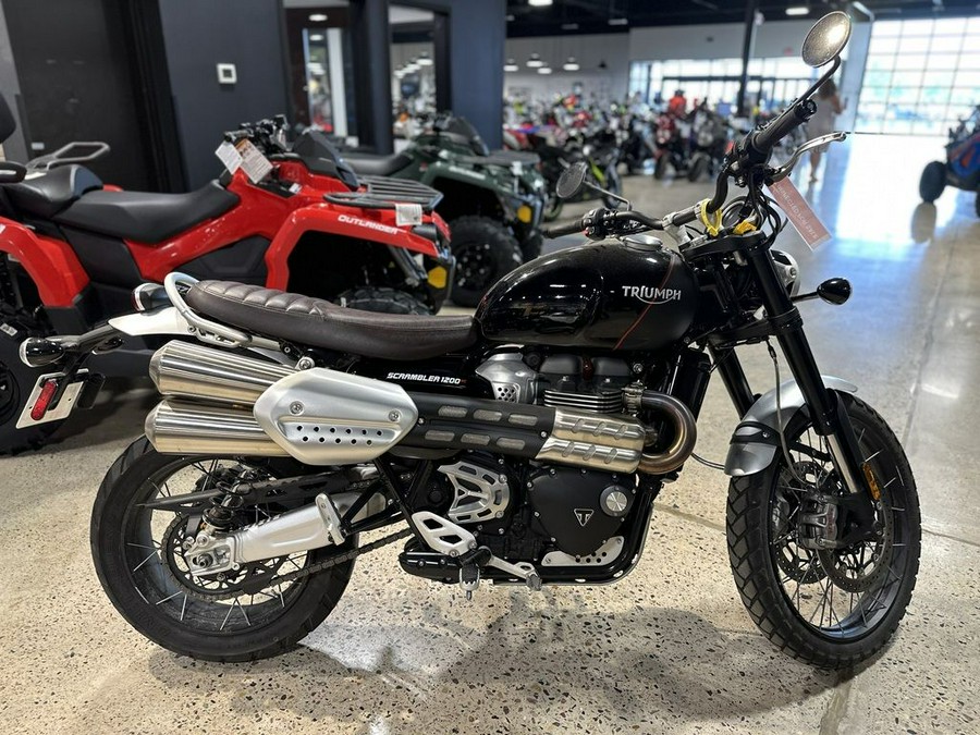 2019 Triumph Scrambler 1200 XC Jet Black