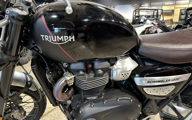 2019 Triumph Scrambler 1200 XC Jet Black