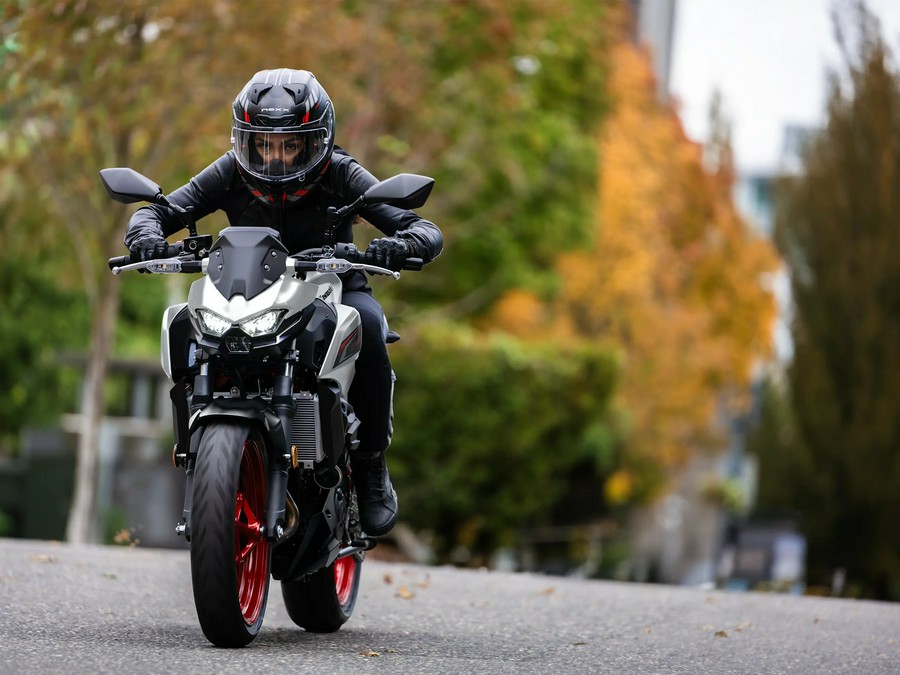 2026 Kawasaki Z500 SE ABS Pearl Blizzard White/Ebony - 109486