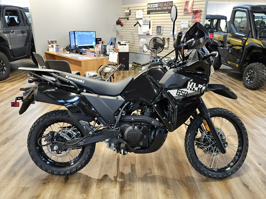 2026 Kawasaki KLR 650 Non ABS Metallic Spark Black - 109488