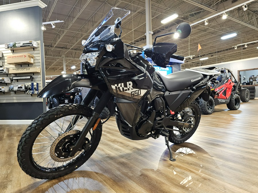 2026 Kawasaki KLR 650 Non ABS Metallic Spark Black - 109488