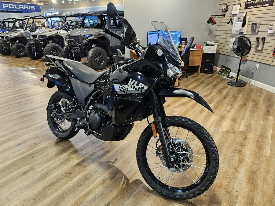 2026 Kawasaki KLR 650 Non ABS Metallic Spark Black - 109488