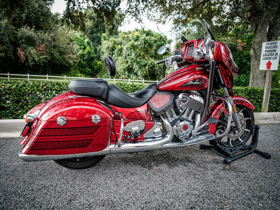 2017 Indian Motorcycle® Chieftain® Elite Fireglow Red Candy w/ Marble Accents