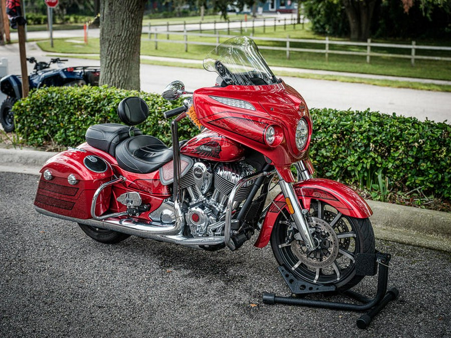 2017 Indian Motorcycle® Chieftain® Elite Fireglow Red Candy w/ Marble Accents