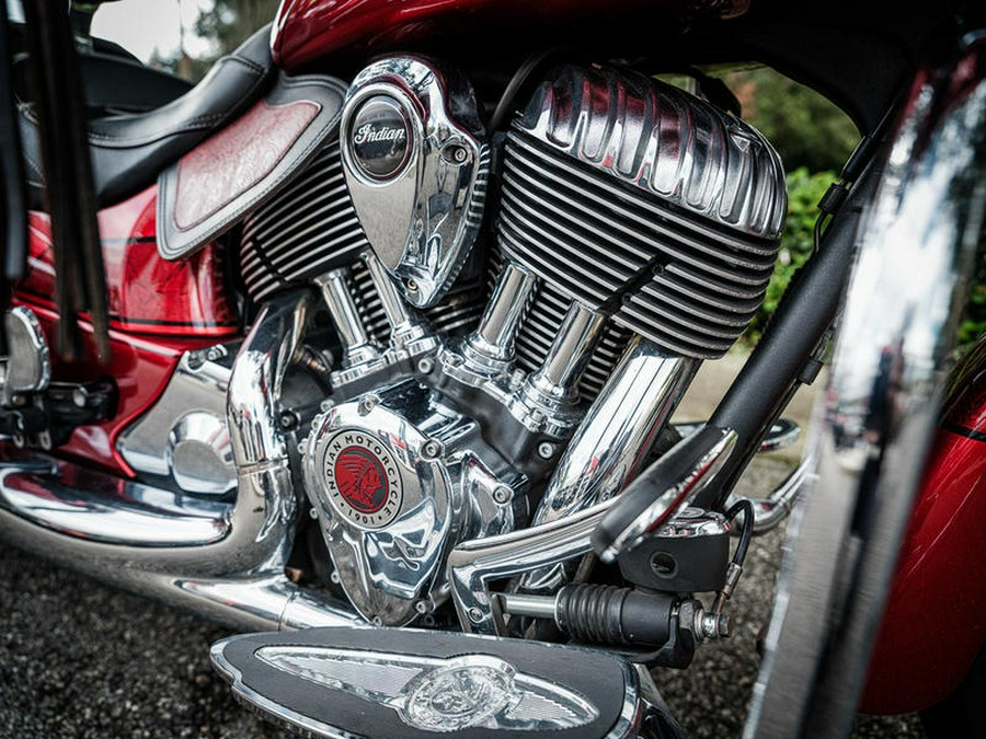 2017 Indian Motorcycle® Chieftain® Elite Fireglow Red Candy w/ Marble Accents