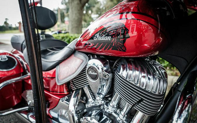 2017 Indian Motorcycle® Chieftain® Elite Fireglow Red Candy w/ Marble Accents