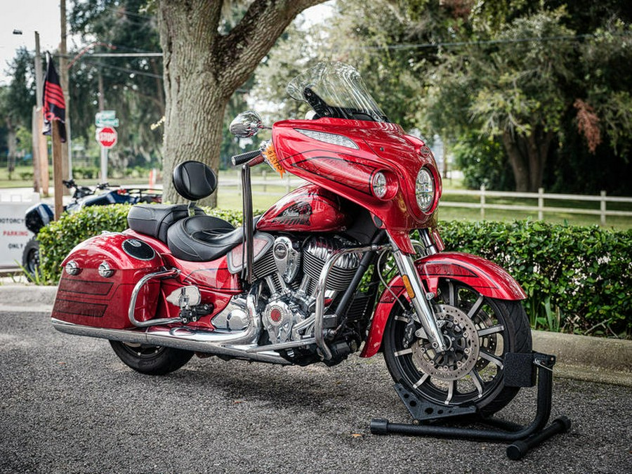 2017 Indian Motorcycle® Chieftain® Elite Fireglow Red Candy w/ Marble Accents