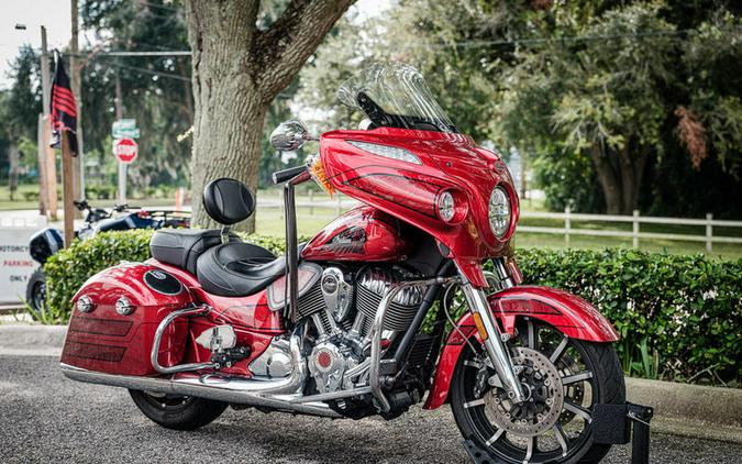 2017 Indian Motorcycle® Chieftain® Elite Fireglow Red Candy w/ Marble Accents