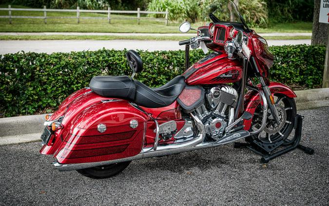 2017 Indian Motorcycle® Chieftain® Elite Fireglow Red Candy w/ Marble Accents