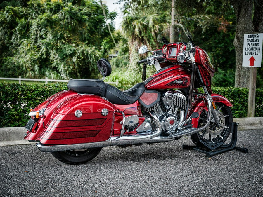 2017 Indian Motorcycle® Chieftain® Elite Fireglow Red Candy w/ Marble Accents