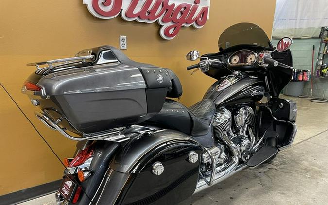 2016 Indian Roadmaster Steel Gray And Thunder Black