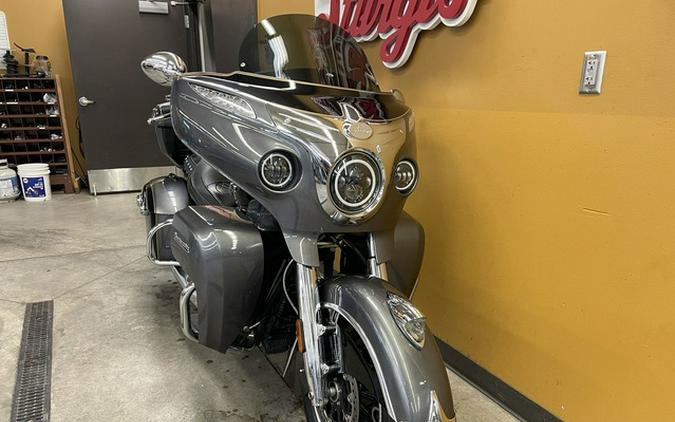2016 Indian Roadmaster Steel Gray And Thunder Black