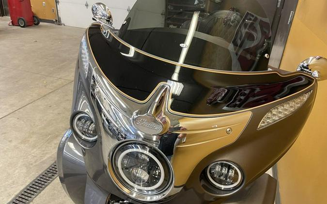 2016 Indian Roadmaster Steel Gray And Thunder Black