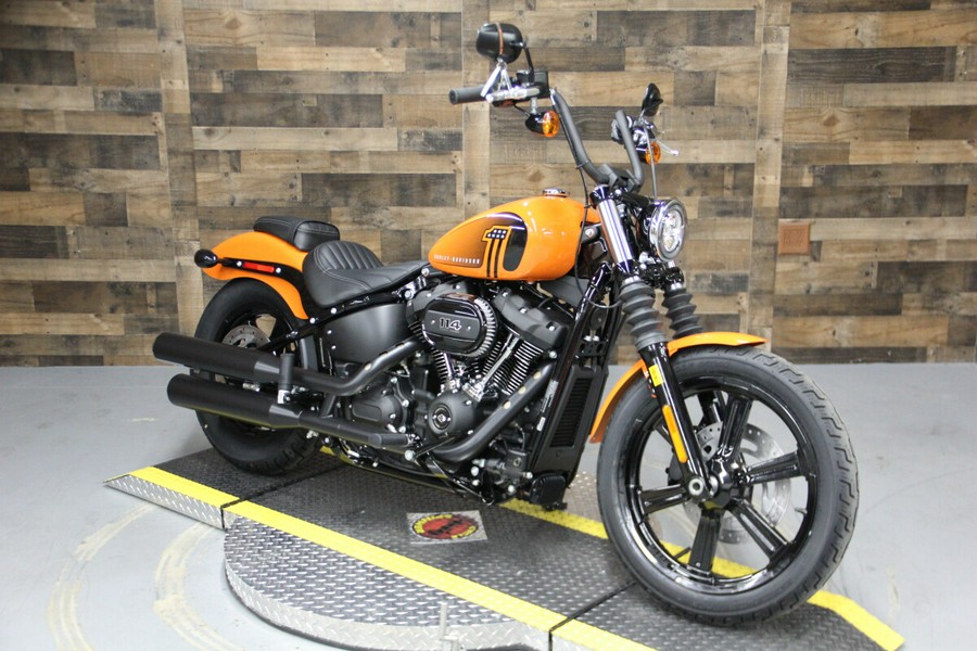 2024 Harley-Davidson Street Bob 114 Baja Orange