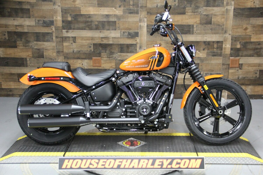 2024 Harley-Davidson Street Bob 114 Baja Orange