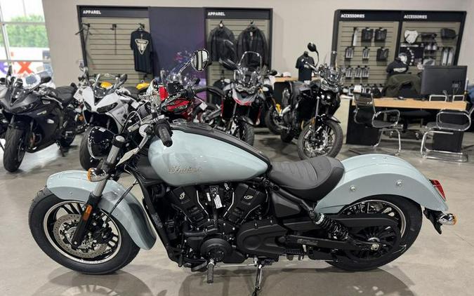 2025 Indian Motorcycle® Scout® Sixty Classic Limited Frost Silver