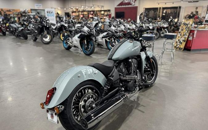 2025 Indian Motorcycle® Scout® Sixty Classic Limited Frost Silver