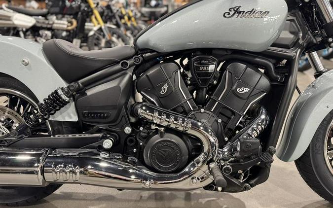 2025 Indian Motorcycle® Scout® Sixty Classic Limited Frost Silver
