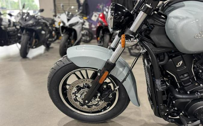 2025 Indian Motorcycle® Scout® Sixty Classic Limited Frost Silver