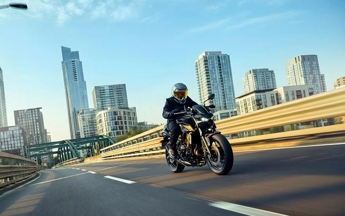 2026 Kawasaki Z650 S ABS CA Metallic Matte Graphenesteel Gray/Metallic Flat Spark Black