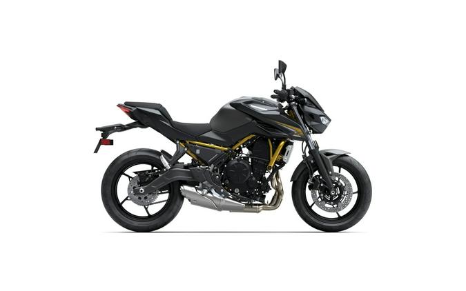 2026 Kawasaki Z650 S ABS CA Metallic Matte Graphenesteel Gray/Metallic Flat Spark Black