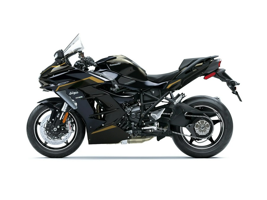 2026 Kawasaki Ninja H2 SX SE ABS CA Metallic Brilliant Golden Black/Metallic Diablo Black