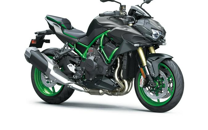 2026 Kawasaki Z H2 SE ABS CA Metallic Matte Graphenesteel Gray/Metallic Matte Carbon Gray