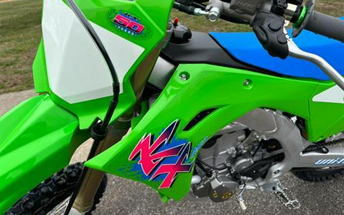 2024 Kawasaki KX 450 50th Anniversary Edition