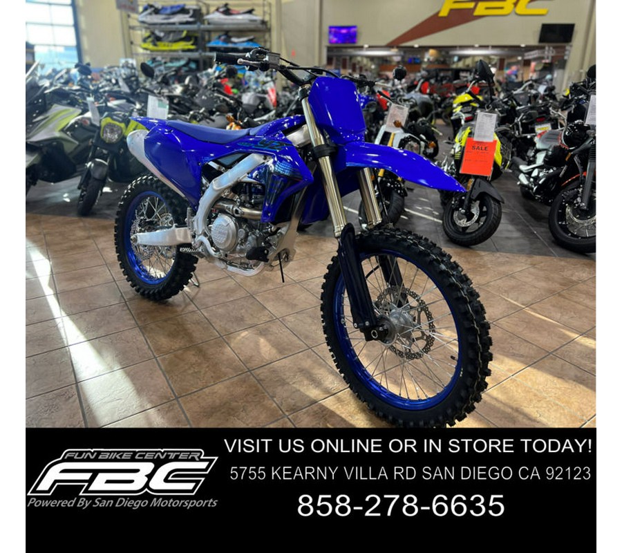 2024 Yamaha YZ450F Team Yamaha Blue