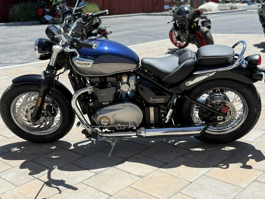 2025 Triumph Bonneville Speedmaster Pacific Blue / Silver Ice