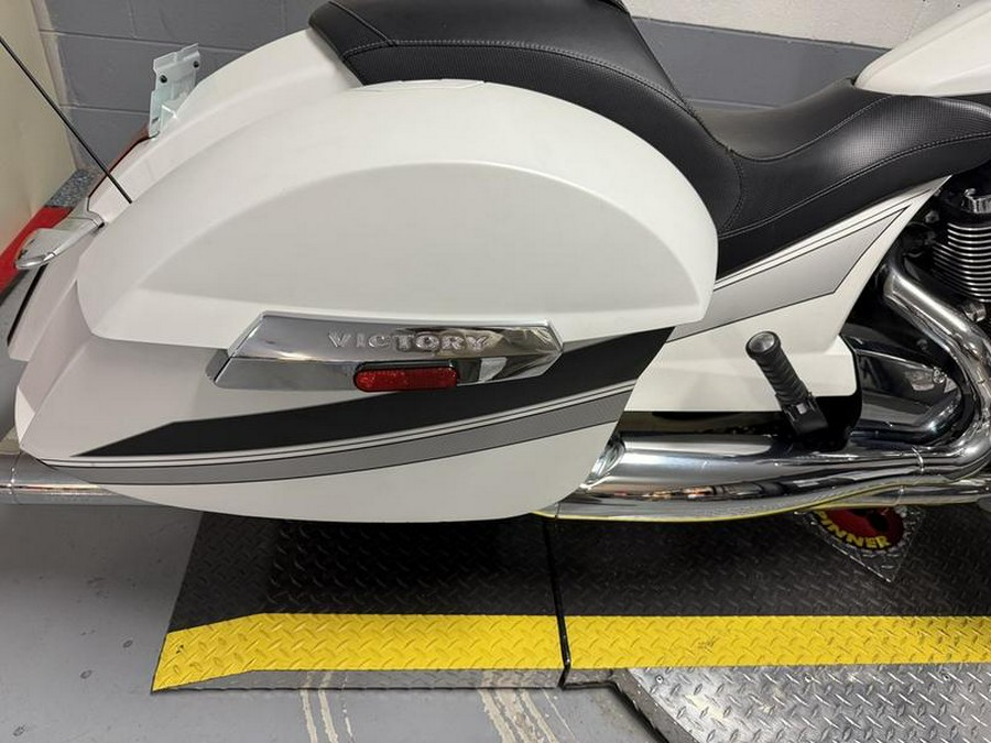 2016 Victory Motorcycles® Magnum® Black Crystal over Super Steel Gray