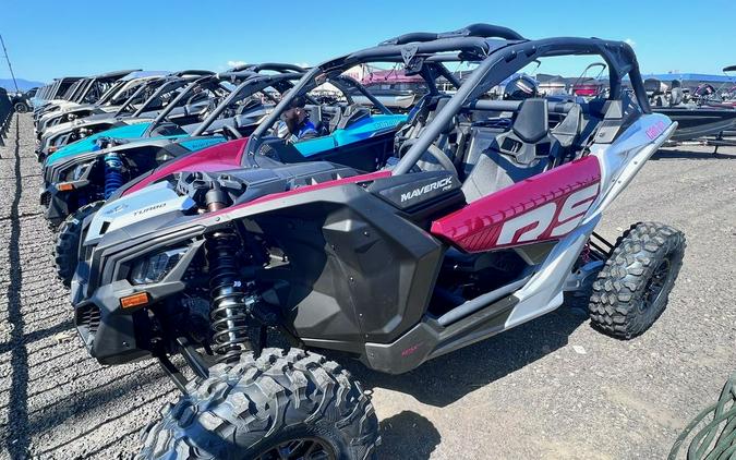 2024 Can-Am® Maverick X3 RS Turbo Fiery Red & Hyper Silver