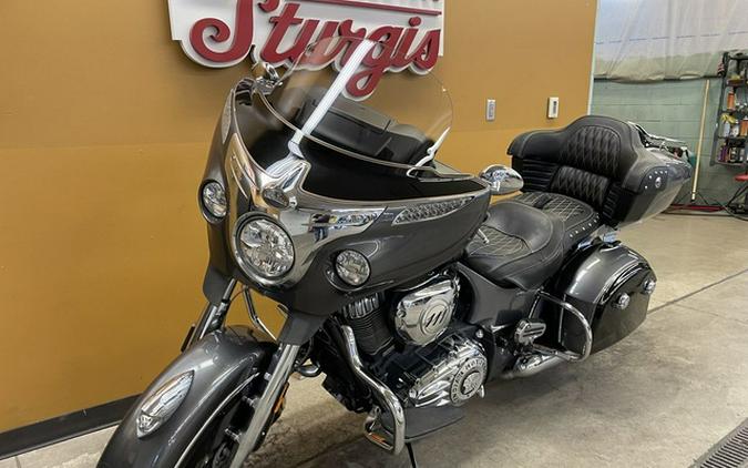 2017 Indian Roadmaster Steel Gray Over Thunder Black