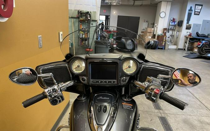 2017 Indian Roadmaster Steel Gray Over Thunder Black