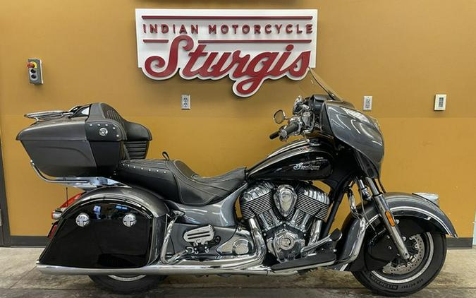 2017 Indian Roadmaster Steel Gray Over Thunder Black