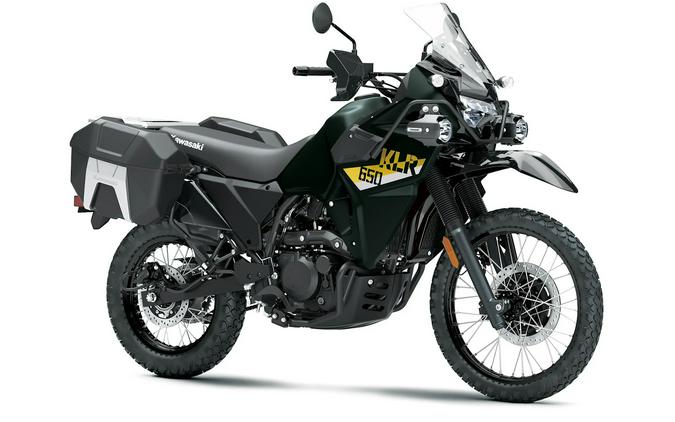 2026 Kawasaki KLR 650 Adventure ABS Metallic Matte Dark Green - KAA41129
