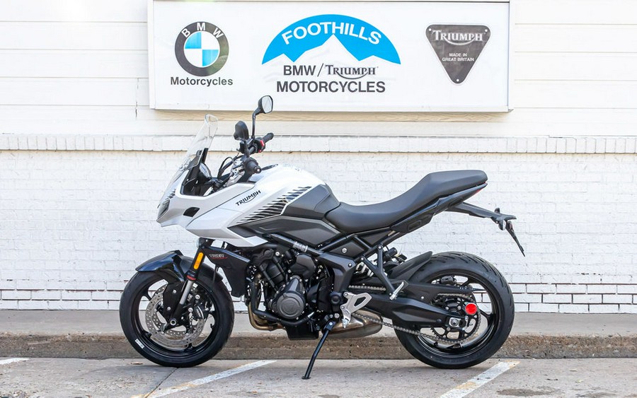 2024 Triumph Tiger Sport 660 Snowdonia White/Jet Black